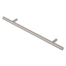 Smith & Locke  T Bar Pull Handle Brushed Nickel 178mm