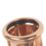 Flomasta  Copper Press-Fit Equal M-Profile Tees 22mm 2 Pack