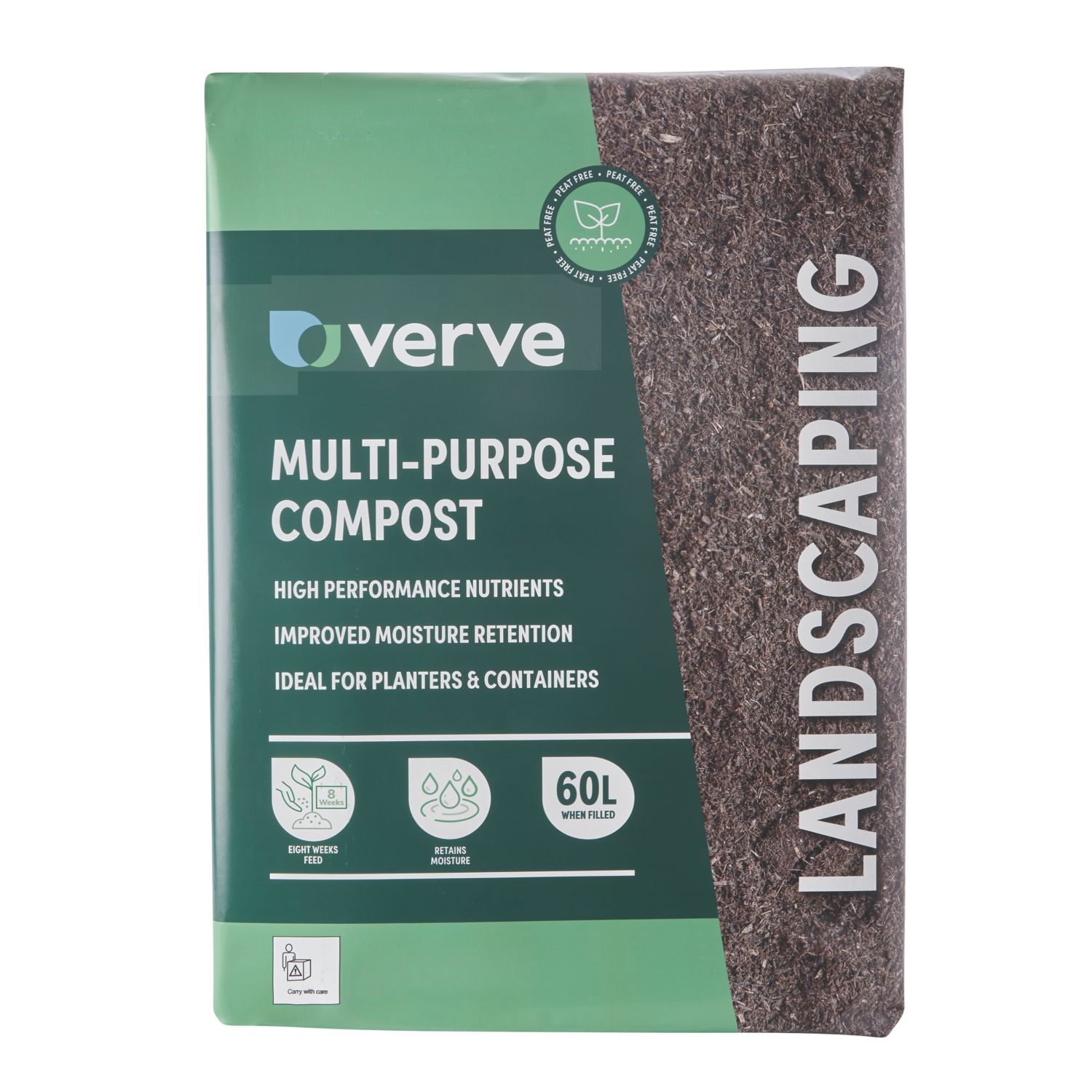 Verve Compost 60Ltr 25 Pack (566EX)