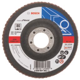 Bosch X551 Expert for Metal Flap Disc (Straight) 115mm 80 Grit