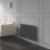 Reina 500mm x 605mm 1626BTU Anthracite Horizontal 2 Column Radiator
