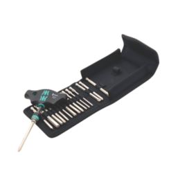 Wera Kraftform Kompakt 400 Mixed Interchangeable T-Handle Screwdriver Set 17 Pieces