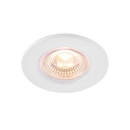 Saxby CosmosEco V3 Fixed  Fire Rated LED Recessed Downlight White 6W 500lm