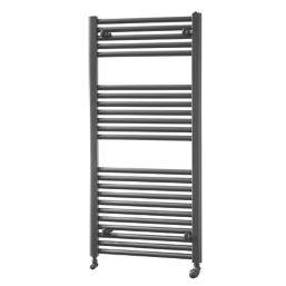 Towelrads 1200mm x 600mm 2296BTU Anthracite Flat  Towel Radiator