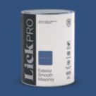 LickPro 5Ltr Smooth Blue 111 Masonry Paint