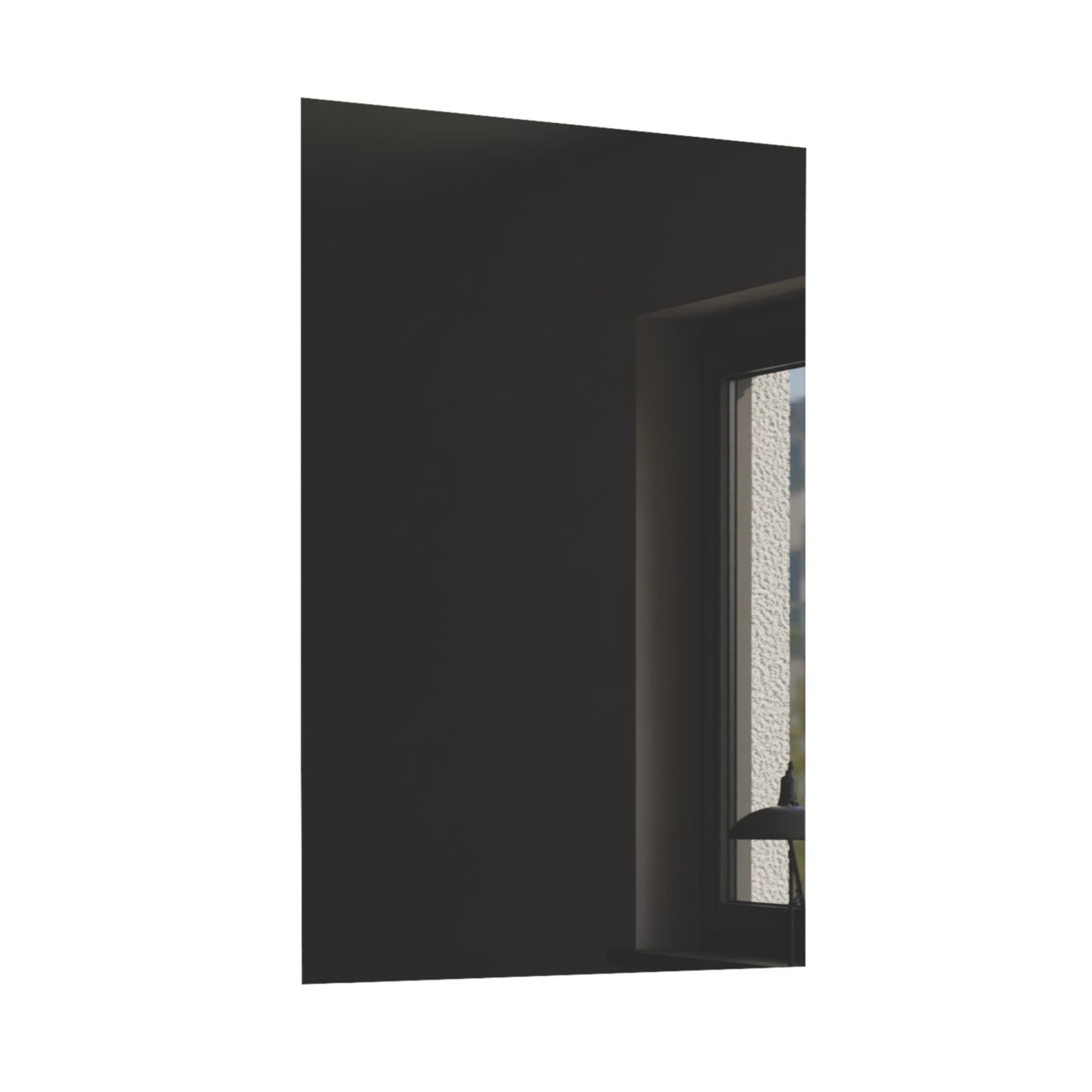 Ximax Glass 600W Electric Wall-Mounted Designer Infrared Radiator 600mm x 900mm Black 2048BTU (566TR)
