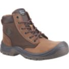 Safety Jogger Dakar S3 Size 6  Brown  Steel Toe Cap Safety Boots