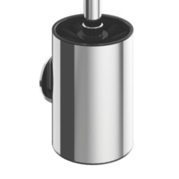 Swirl Caldew Toilet Brush & Holder Chrome