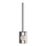 Swirl Caldew Toilet Brush & Holder Chrome