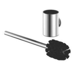 Swirl Caldew Toilet Brush & Holder Chrome