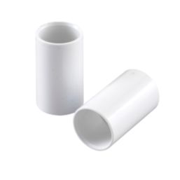 Tower Conduit Couplings 25mm White 2 Pack