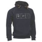 JCB Horton Hoodie Navy/Black Medium 40-42" Chest