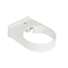 FloPlast  Round Easyfit Clips White 68mm 10 Pack