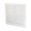 Map Vent Fixed Louvre  Vent White 229mm x 229mm