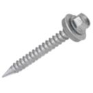 Easydrive  Flange Self Drilling Roofing Screws 6.3mm x 80mm 100 Pack