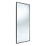 Spacepro Classic 4-Door Framed Sliding Wardrobe Doors Black Frame Mirror Panel 2978mm x 2260mm