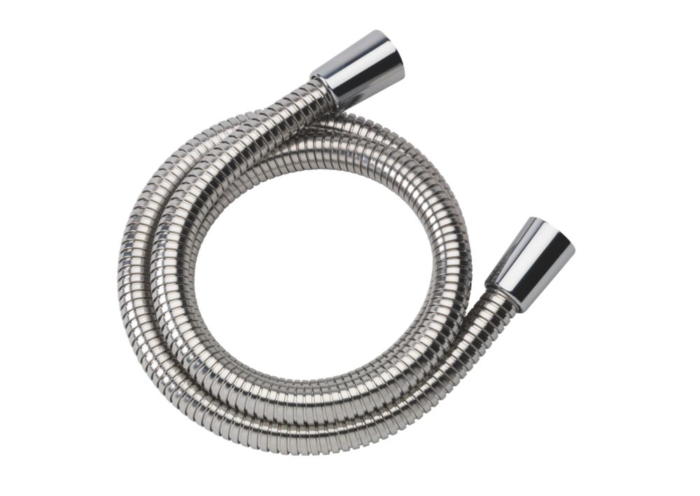 Mira Logic Shower Hose Chrome 11mm x 1.75m Screwfix