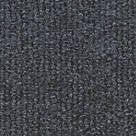 Distinctive Flooring  Anthracite Ribbed Carpet Tiles 500 x 500mm 16 Pack