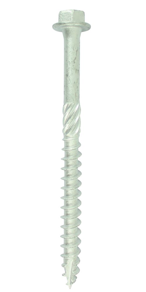 Timco 875INH Hex Socket Thread-Cutting Timber Screws 8mm x 75mm 10 Pack