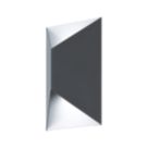 Eglo Predazzo Outdoor LED Wall Light Silver/White 2.5W 230lm