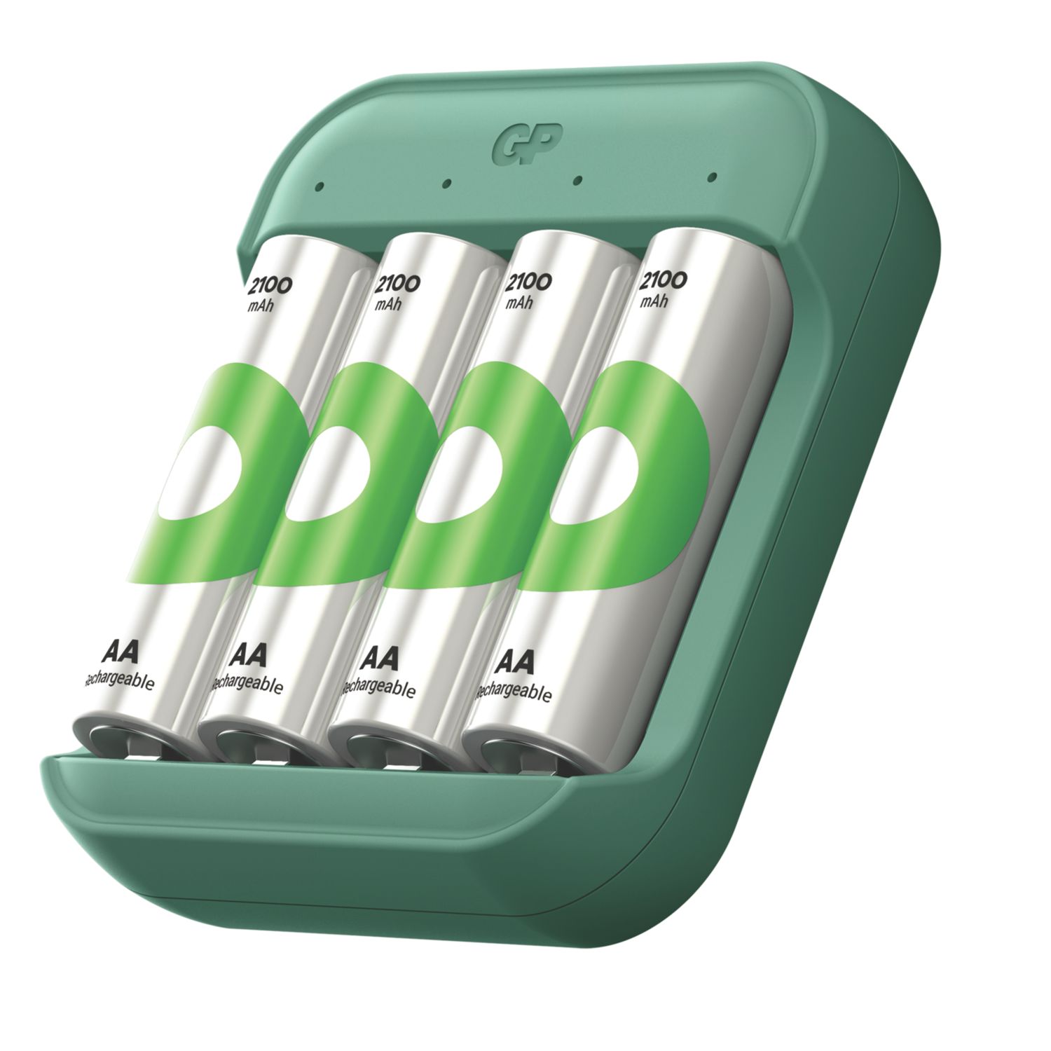 GP Batteries B423 AA Battery Charger with 4 x AA Batteries (567EX)