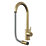 ETAL Cato  Pull-Out Kitchen Mixer Tap Brushed Brass