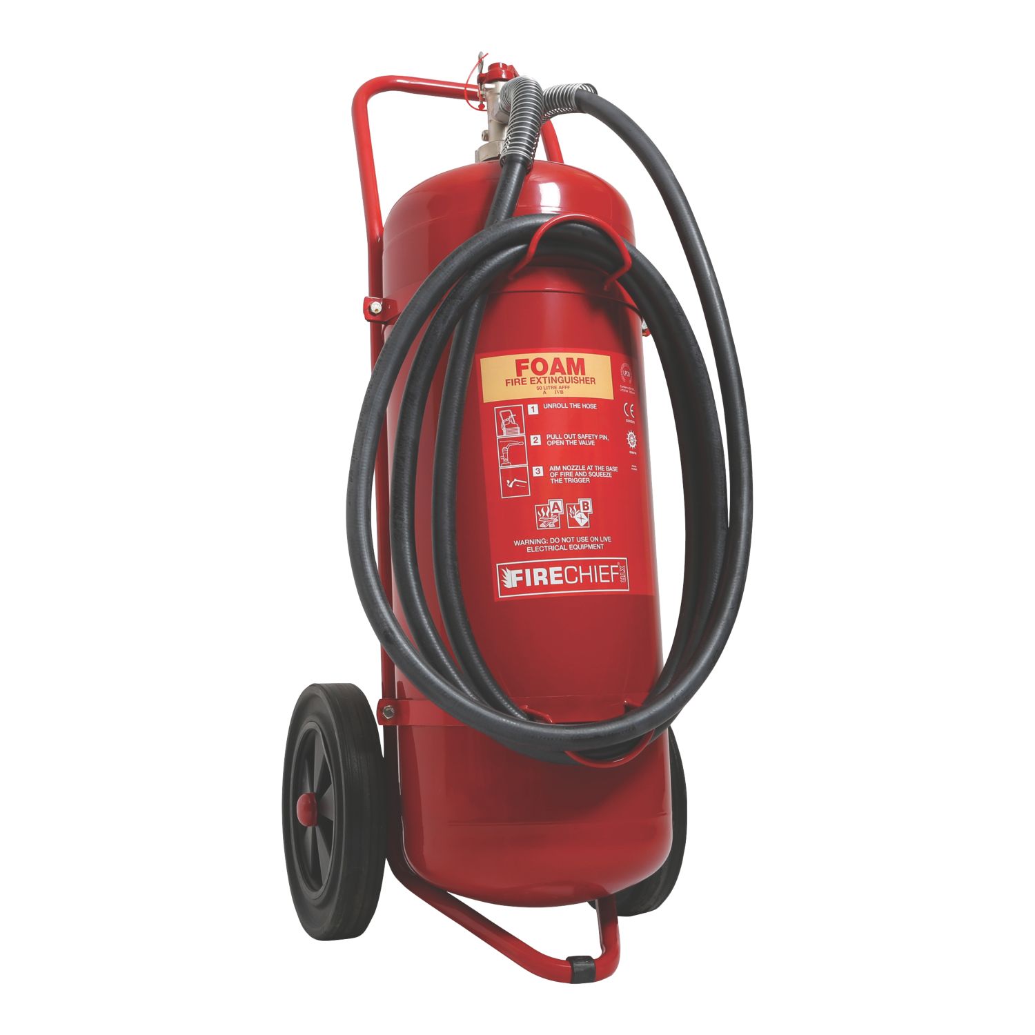 Firechief FXF50 Foam Wheeled Fire Extinguisher 50Ltr (567FX)