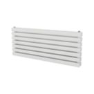 Ximax Fortuna Duplex 410mm x 1000mm 2519BTU White Horizontal Designer Radiator
