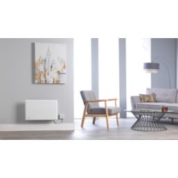 Creda  1.5kW Electric Wall-Mounted Panel Heater 400mm x 625mm White