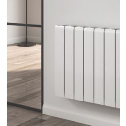 Reina Aron 700W Electric Ceramic Core Electric WiFi Radiator 570mm x 360mm White 2389BTU