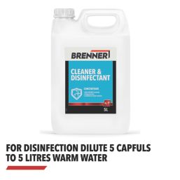 Brenner   Cleaner & Disinfectant 5Ltr
