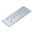 Essentials Heavy Duty Mending Plate Silver 120mm x 40mm x 2.5mm