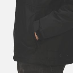 Regatta Hudson Waterproof Insulated Jacket Black 2X Large Size 47" Chest