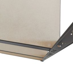 Essentials  5-Tier Metal Shelving Unit 900mm x 400mm x 1800mm