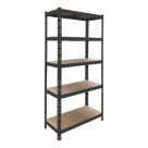 Essentials  5-Tier Metal Shelving Unit 900mm x 400mm x 1800mm