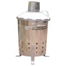 Apollo Mini Galvanised Bin Incinerator 13Ltr