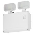4lite  Non-Maintained Emergency LED Twin Spotlight White 3.5W 670lm