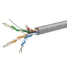 Labgear Cat 5e Grey  4-Pair 8-Core Unshielded Ethernet Cable 50m Coil