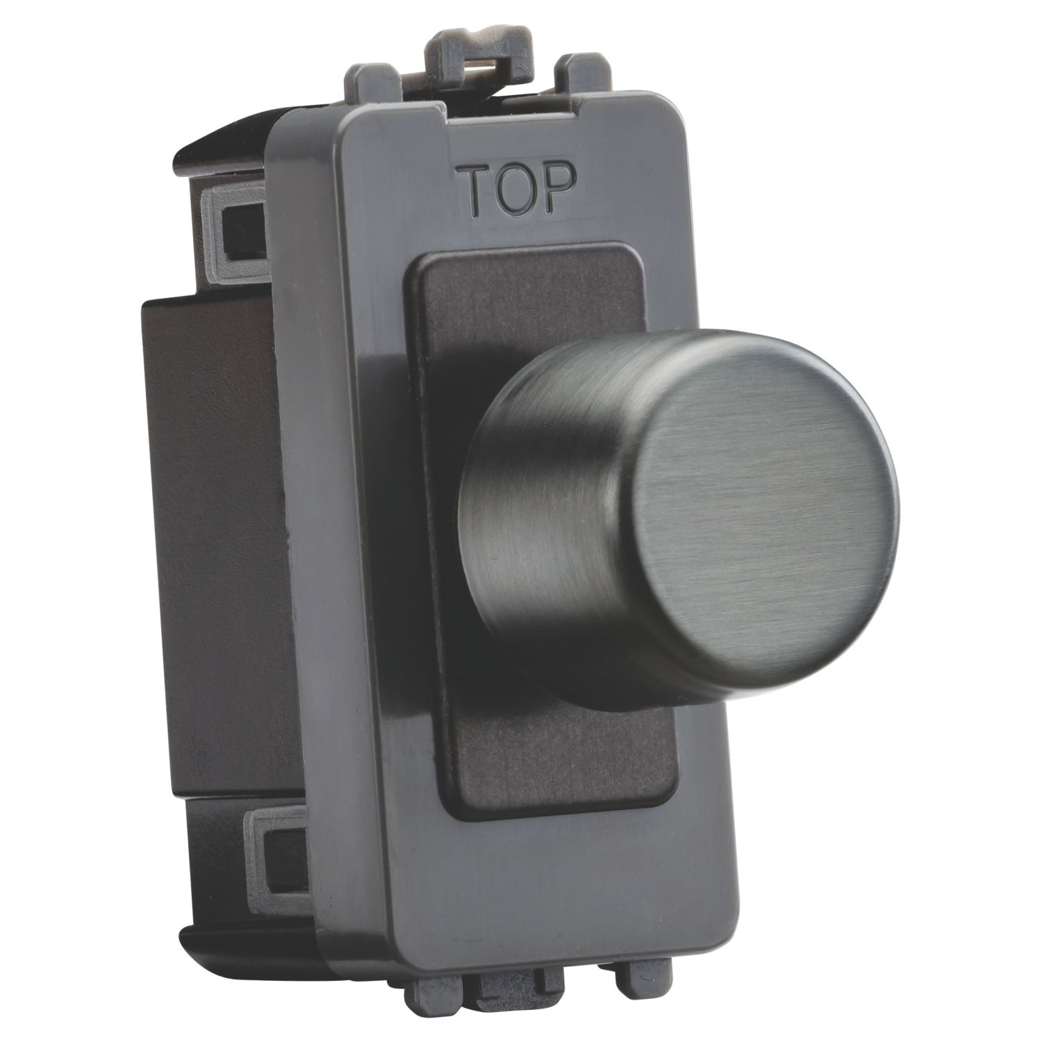 Knightsbridge 2-Way LED Grid Dimmer Switch Smoked Bronze (568CR)