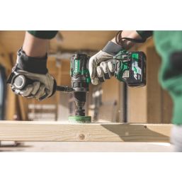 HiKOKI KC18DCJAZ 18V 2 x 5.0Ah Li-Ion Multi Volt Brushless Cordless Combi Drill & Impact Driver Twin Pack