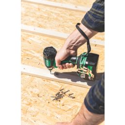 HiKOKI KC18DCJAZ 18V 2 x 5.0Ah Li-Ion Multi Volt Brushless Cordless Combi Drill & Impact Driver Twin Pack