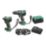 HiKOKI KC18DCJAZ 18V 2 x 5.0Ah Li-Ion Multi Volt Brushless Cordless Combi Drill & Impact Driver Twin Pack