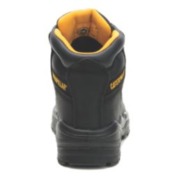 CAT Striver Max S3 Size 6  Black Water-Resistant Steel Toe Cap Safety Boots
