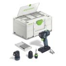 Festool TXS 18-Basic-Set 18V Li-Ion Airstream Li-High Power Brushless Cordless Drill Driver - Bare