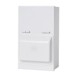 MK Sentry  4-Module 2-Way Part-Populated  Garage Consumer Unit