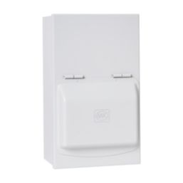 MK Sentry  4-Module 2-Way Part-Populated  Garage Consumer Unit
