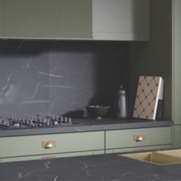 Wilsonart Laurent Black Splashback 3000mm x 600mm x 9mm