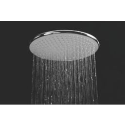 Swirl Density Adjustable Shower Head Chrome / White 230mm