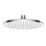 Swirl Density Adjustable Shower Head Chrome/White 230mm
