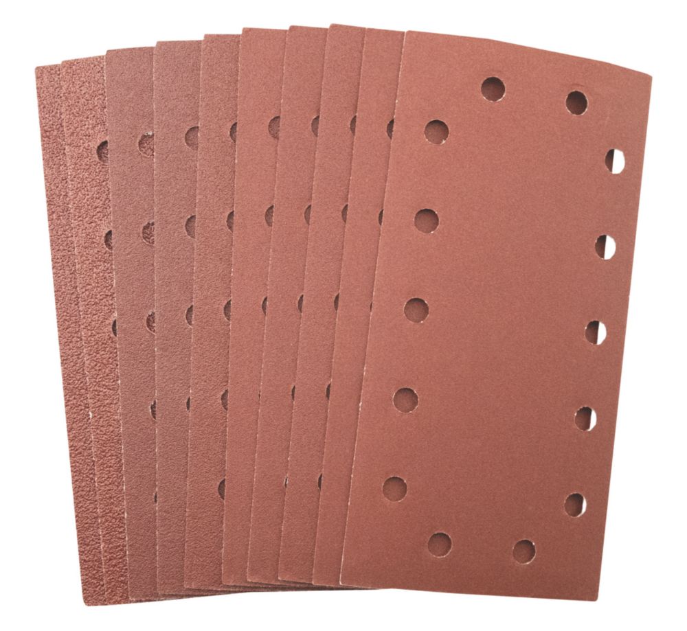 Titan 40/80/120/180 Grit 14Hole Punched MultiMaterial Sanding Sheets